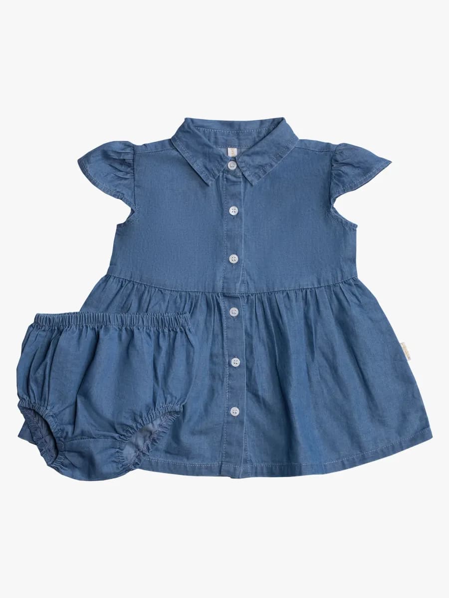 Petite Chérie Atelier Holly Klänning, Blå 62
