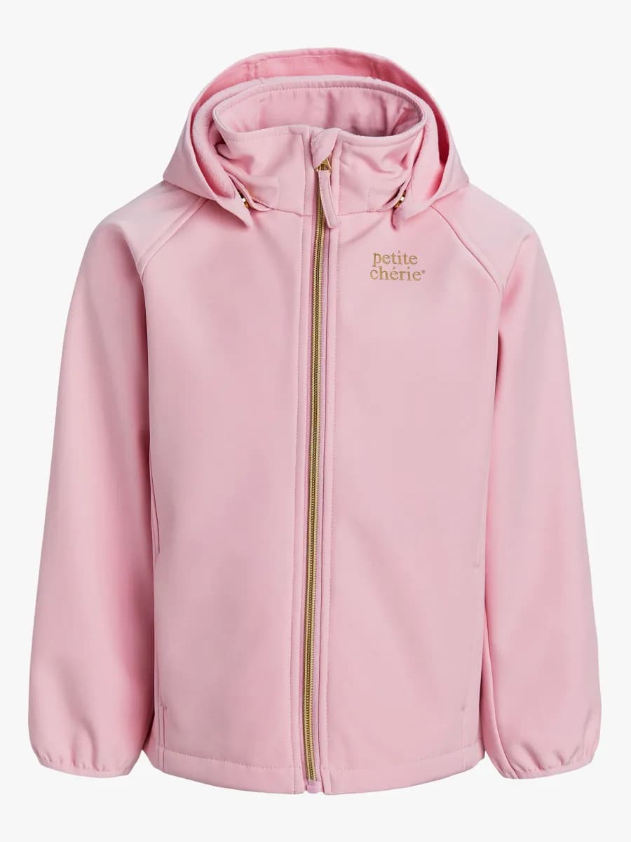 Petite Chérie Atelier Jade Softshelljacka, Light pink, 110-116