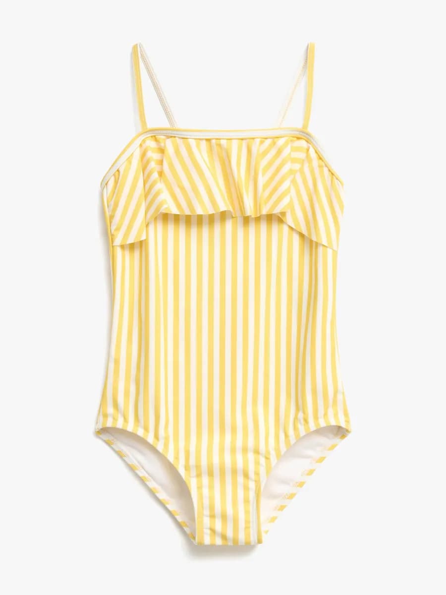 Petite Chérie Atelier Nathalie UV-Baddräkt, Yellow Stripe, 86-92