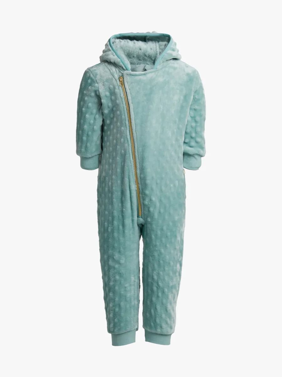 Petite Chérie Atelier Nour Fleeceoverall, Blue Surf, 80
