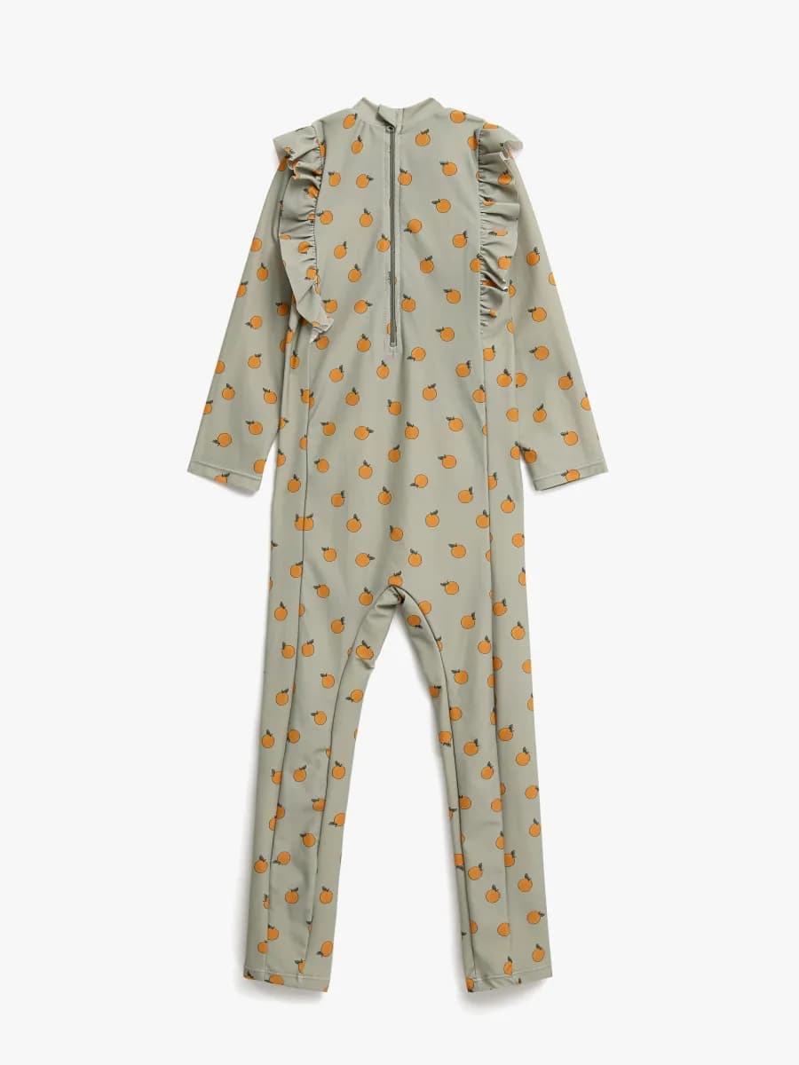 Petite Chérie Atelier Novalie UV-Dräkt, Oranges, 110-116