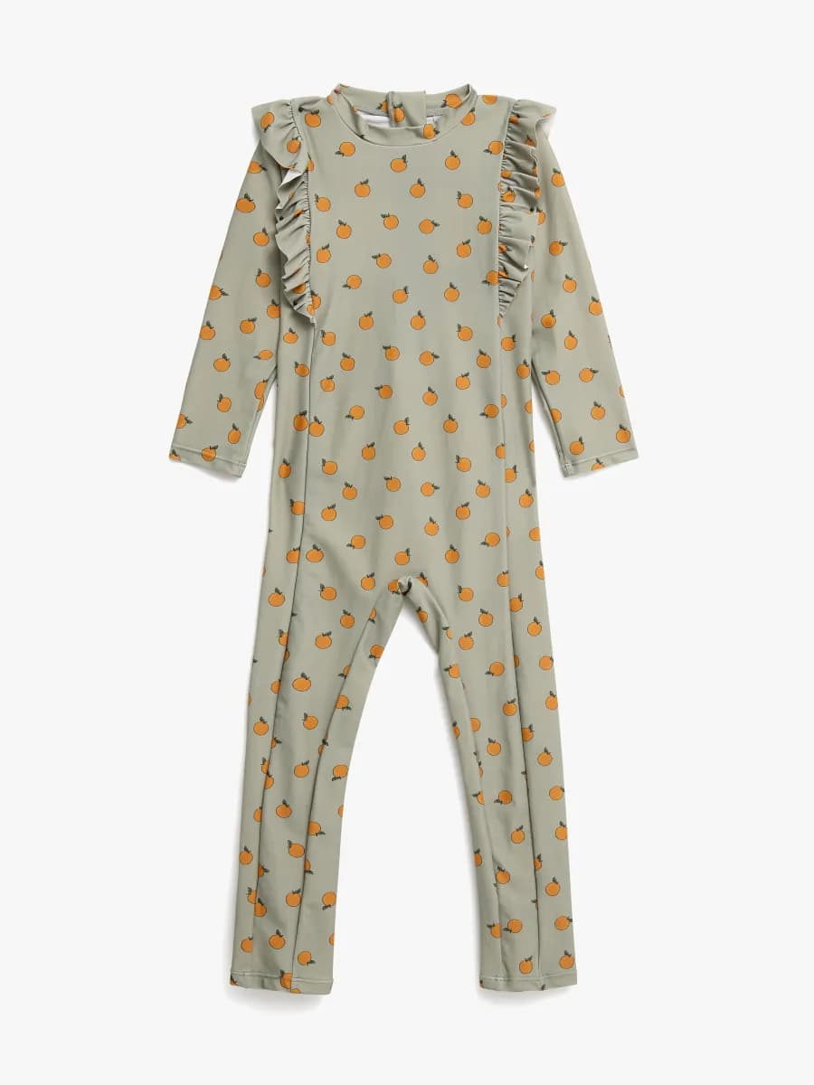 Petite Chérie Atelier Novalie UV-Dräkt, Oranges, 110-116