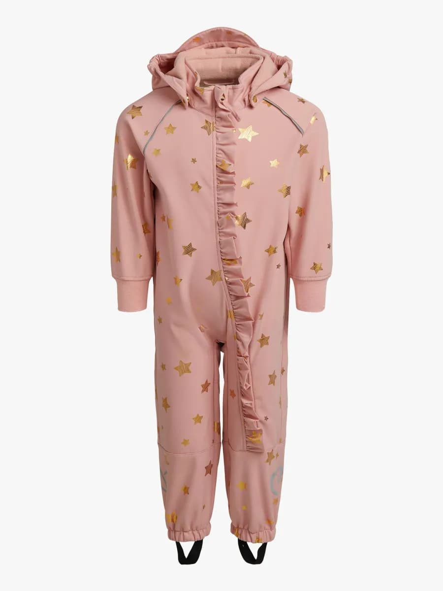 Petite Cherie Atelier Paulin Softshelloverall, Mellow Rose, Stl 74