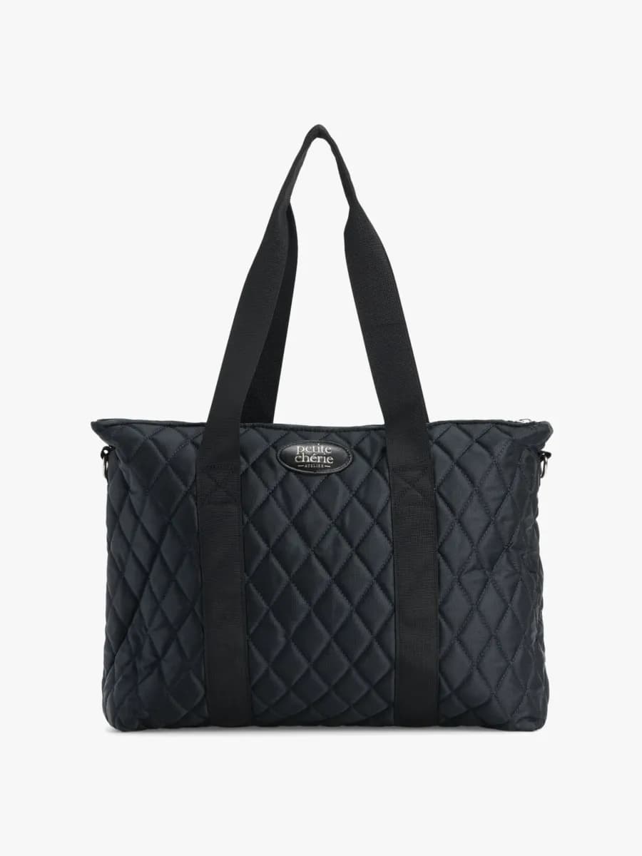 Petite Chérie Quilted Skötväska, Black
