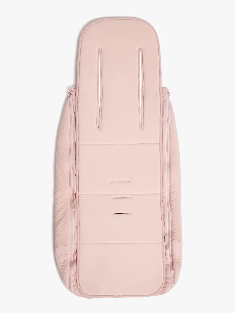 Petite Chérie Soft Quilted Light Multi Åkpåse inkl. Sittdyna, Pink