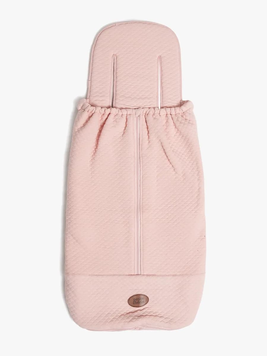 Petite Chérie Soft Quilted Light Multi Åkpåse inkl. Sittdyna, Pink