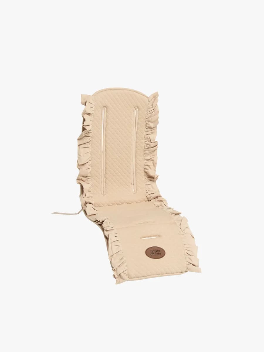 Petite Chérie  Soft Quilted Sittdyna, Melange Beige
