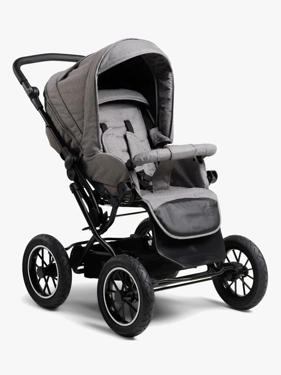 Petite Chérie Solide+ Sittvagn, Grey Melange