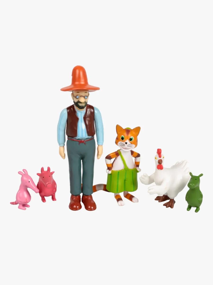 Pettson &  Findus Figurer6-pack