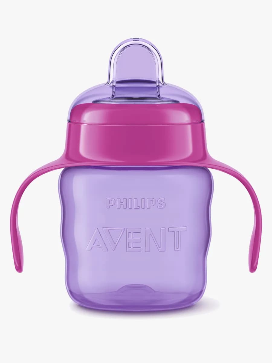 Philips Avent Classic Pipmugg 200 ml, Purple/Pink