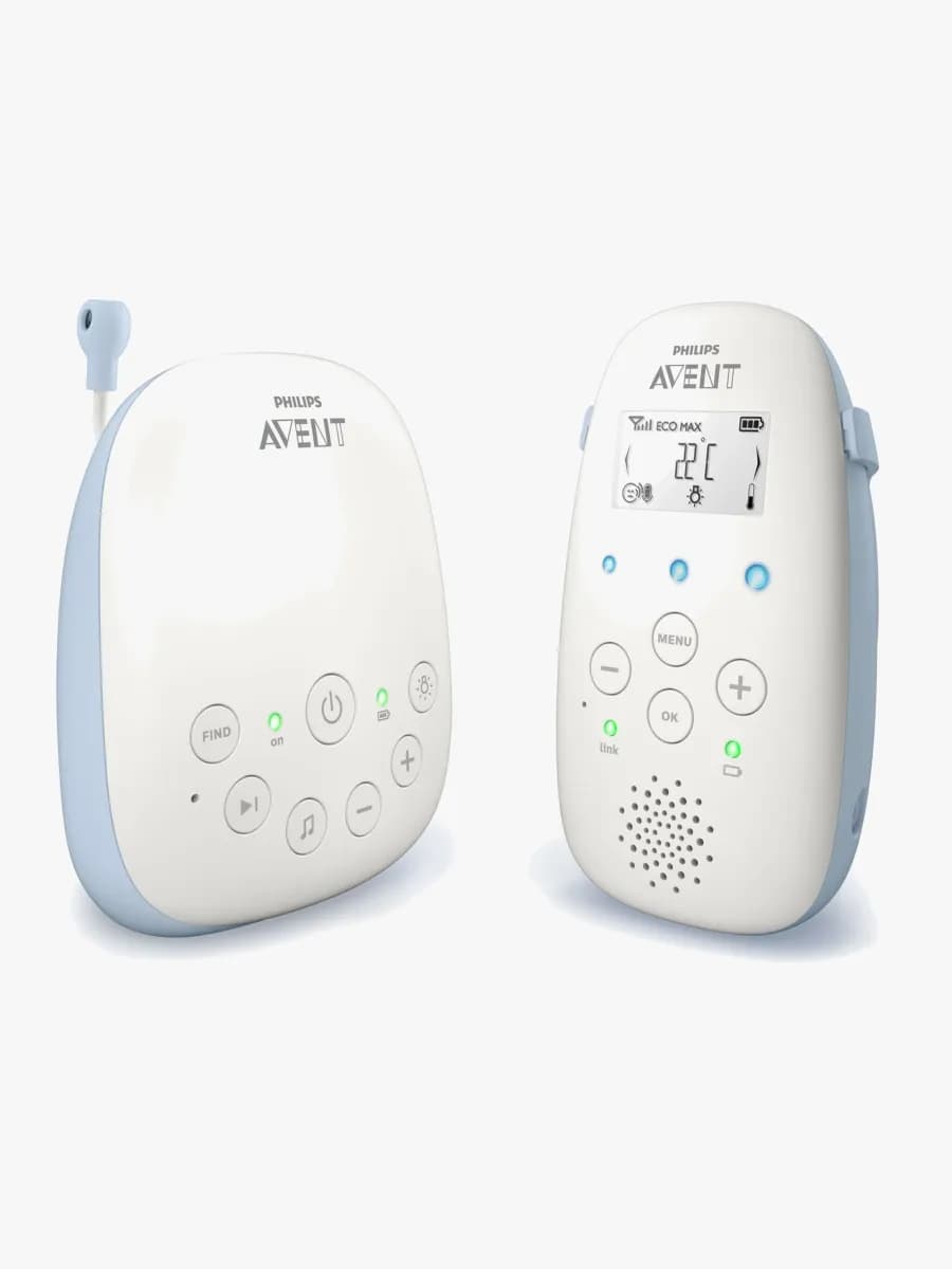 Philips Avent SCD715 DECT Babyvakt, Vit/Blå