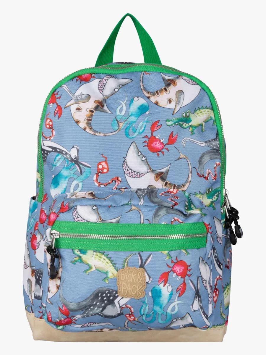 Pick &  Pack Mix Animal Ryggsäck 10L, Cloud Grey