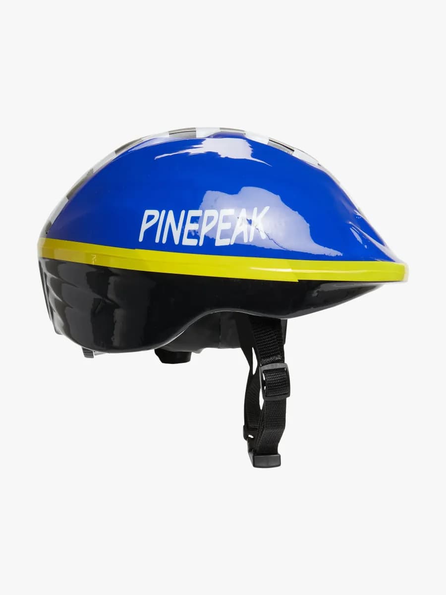 Pinepeak Cykelhjälm för Barn 1-9 År, Blå, 52-56