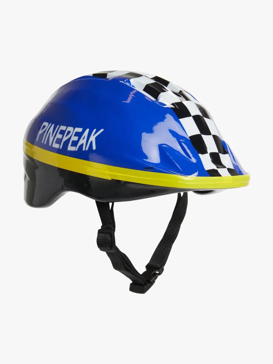 Pinepeak Cykelhjälm för Barn 1-9 År, Blå, 52-56