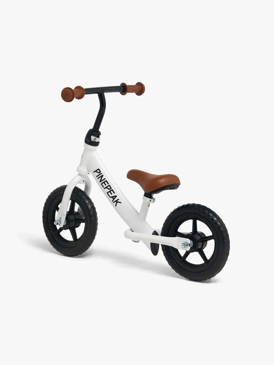Pinepeak Springcykel 10 tum, Vit