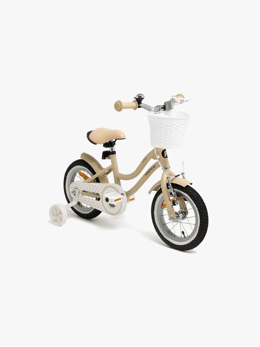 Pinepeak Star Cykel 12 Tum, Beige