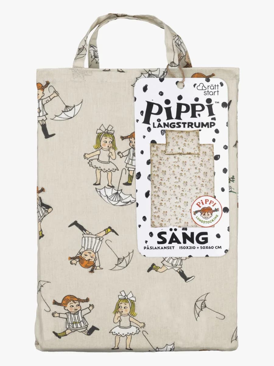 Pippi Långstrump Bäddset Junior 150x210