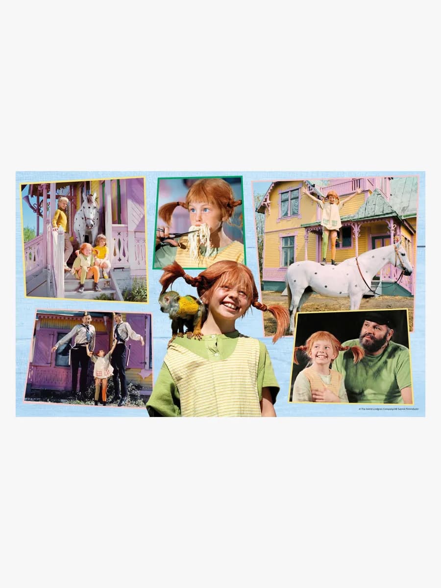 Pippi Långstrump Pussel 200 Bitar