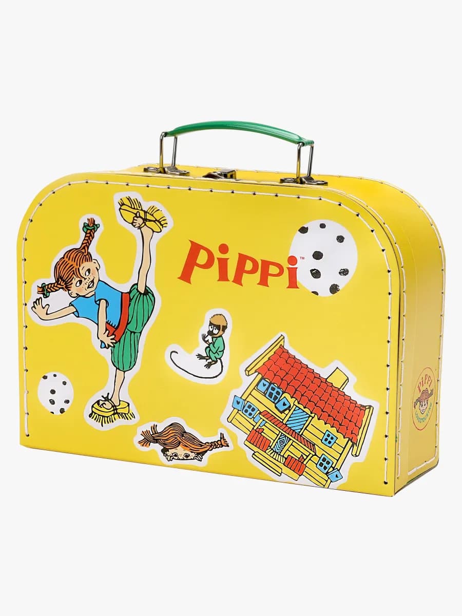 Pippi Långstrump Resväska 25 cm, Gul