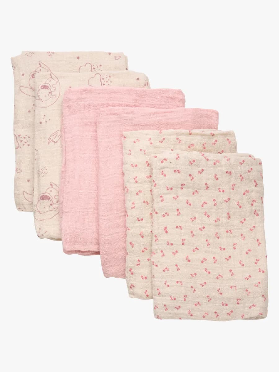 Pippi Muslinfiltar 6-Pack, Sheer Bliss