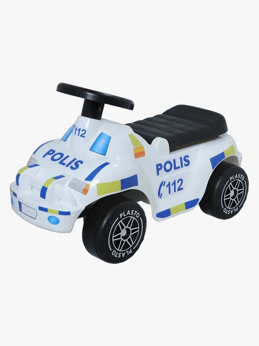 Plasto Gåbil Polisbil