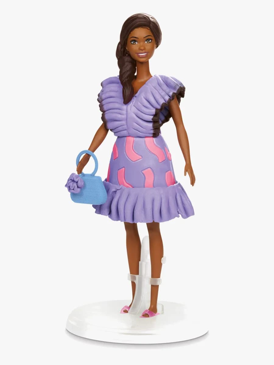 Play-Doh Barbie Fashionista Leklera med Docka Volanger
