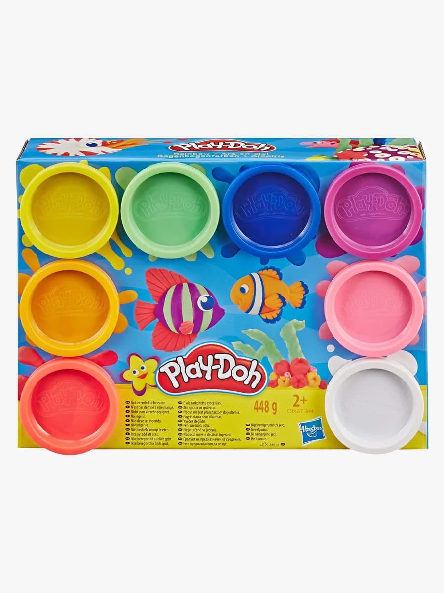 Play-Doh Leklera Rainbow 8-pack