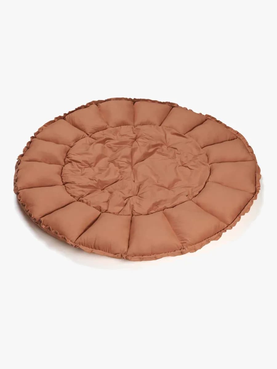 Play& Go Organic Bloom Lekmatta, Tawny Brown