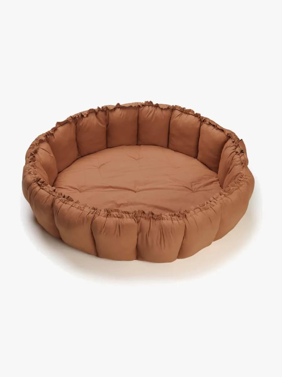 Play& Go Organic Bloom Lekmatta, Tawny Brown