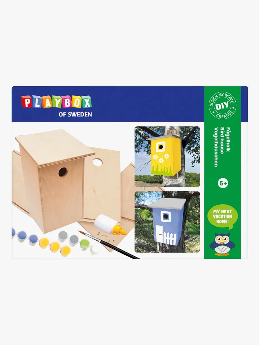 Playbox Pysselset Fågelholk