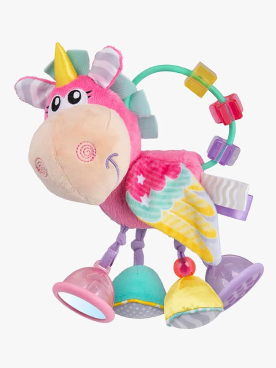 PlayGro Clopette Aktivitetsleksak Skallra med Spegel