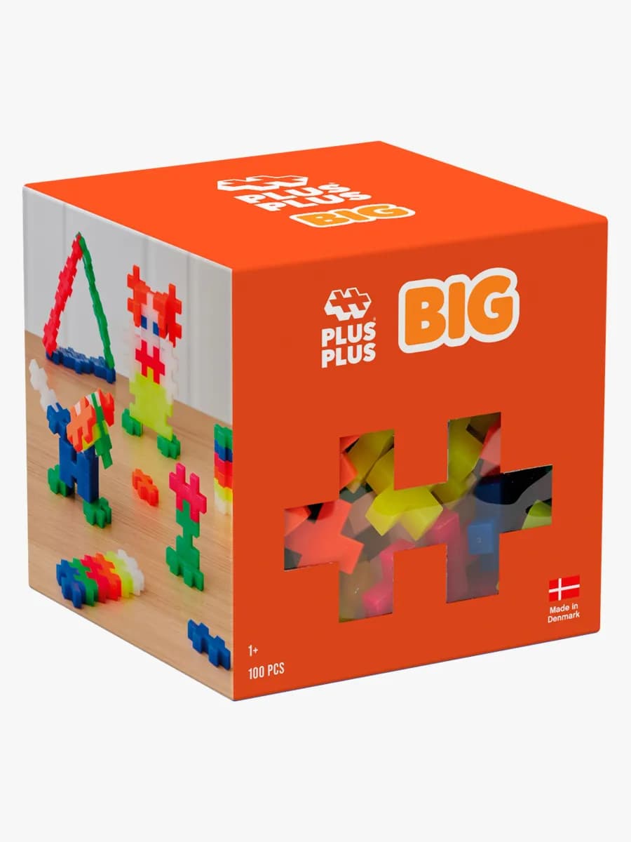 Plus-Plus BIG Neon mix 100 Delar