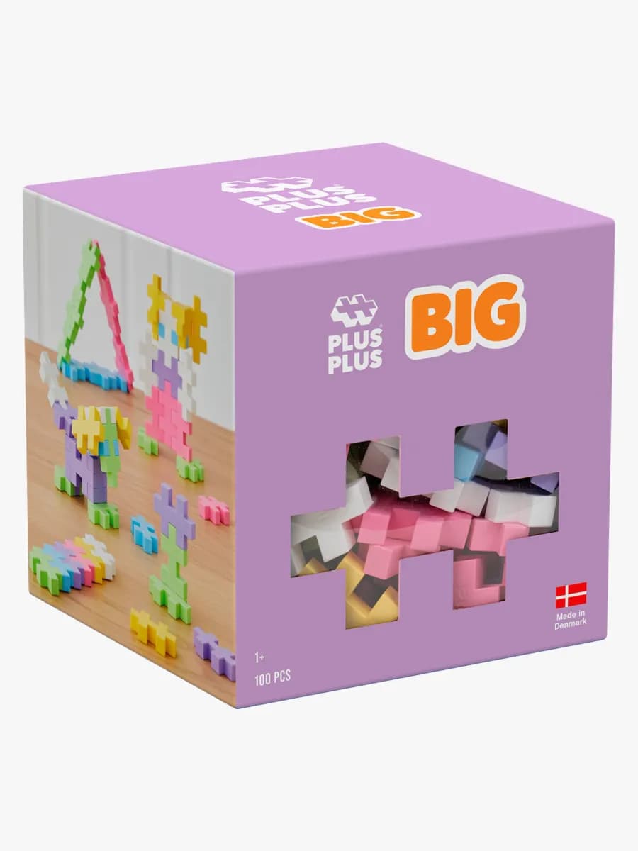 Plus-Plus BIG Pastel mix 100 Delar