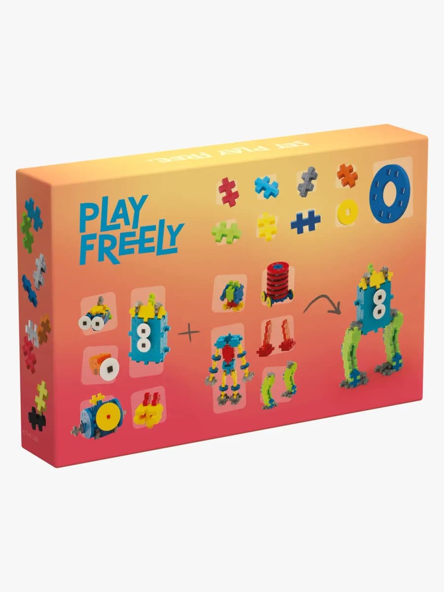 Plus-Plus Learn to Build Robots Byggset 250 Delar