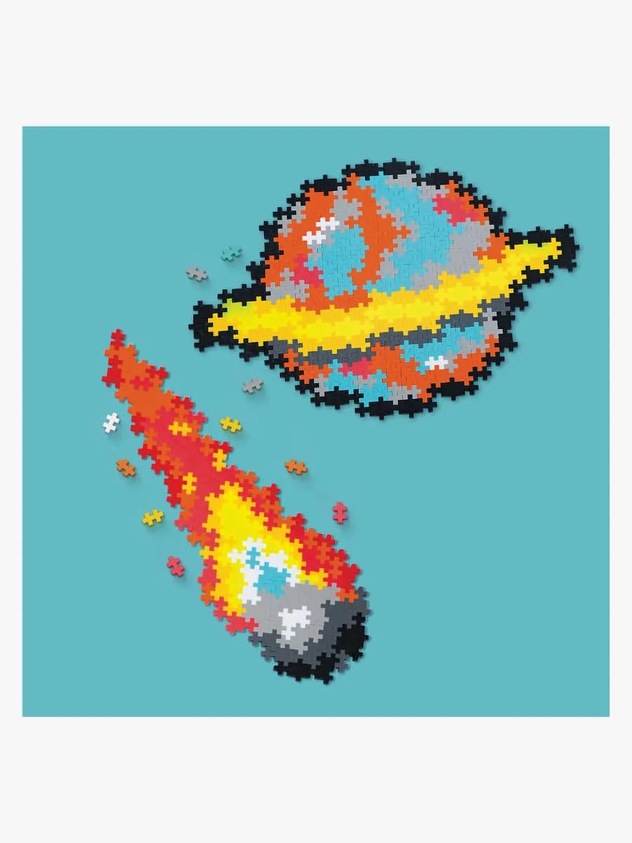 Plus-Plus Puzzle By Number Rymden 500 Delar