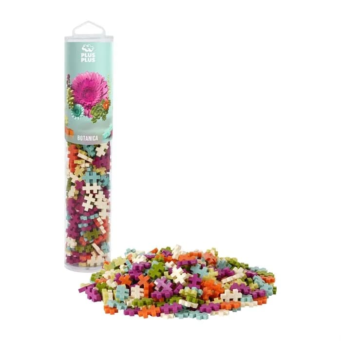 Plus-Plus Tube Botanica Färgmix 240-bitar
