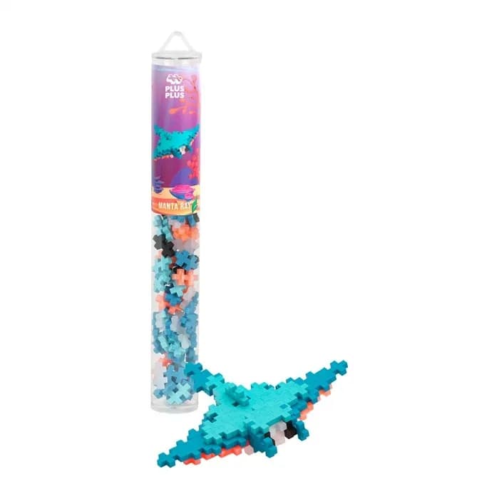 Plus-Plus Tube Manta Ray 100-bitar