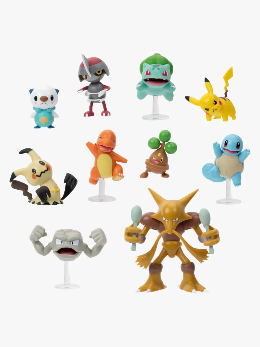 Pokémon Battle Figure Figurset 10-Pack