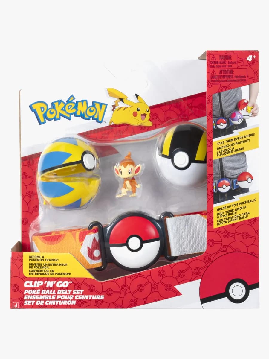 Pokémon Clip 'N' Go Lekset Bälte Chimchar