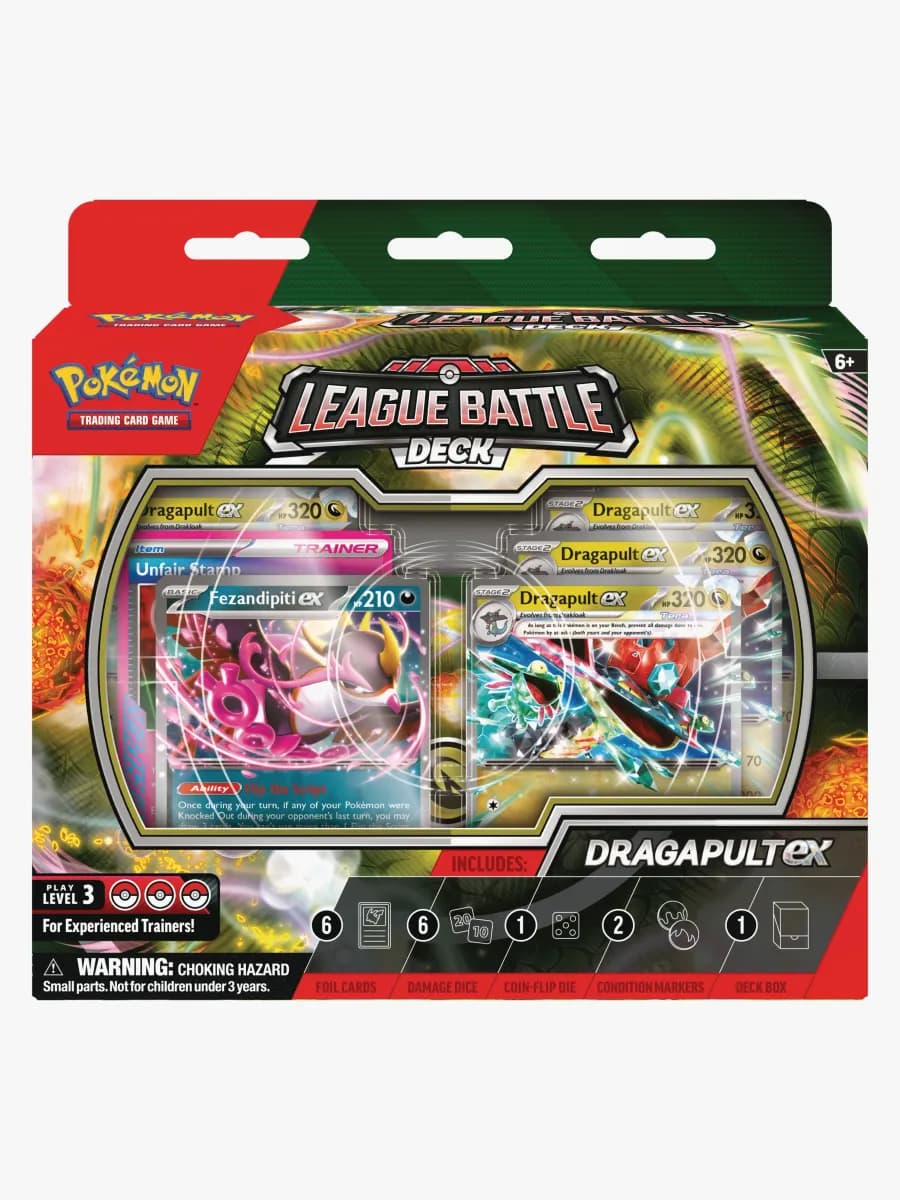 Pokémon Poké Leauge Battle Deck Ex Samlarpaket