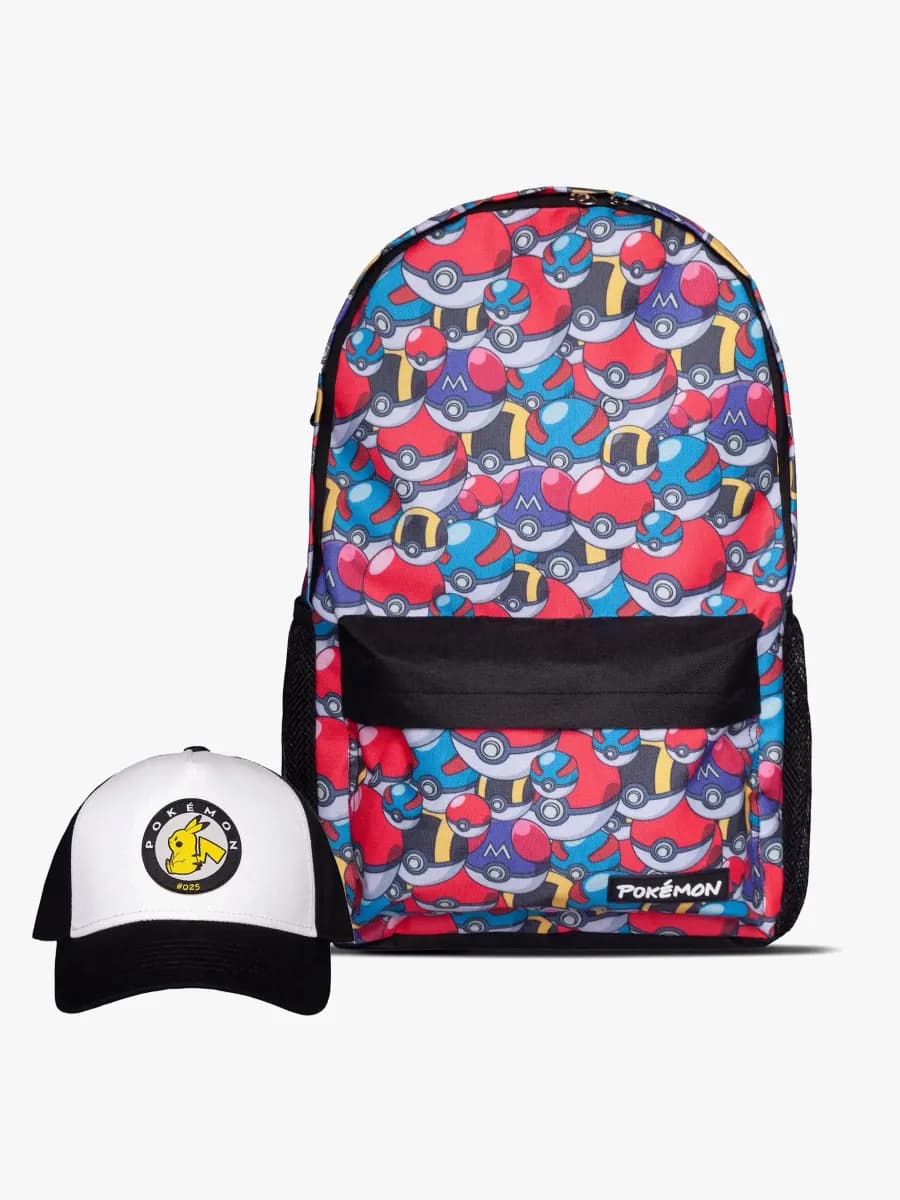 Pokémon Ryggsäck &  Keps, Pokéball