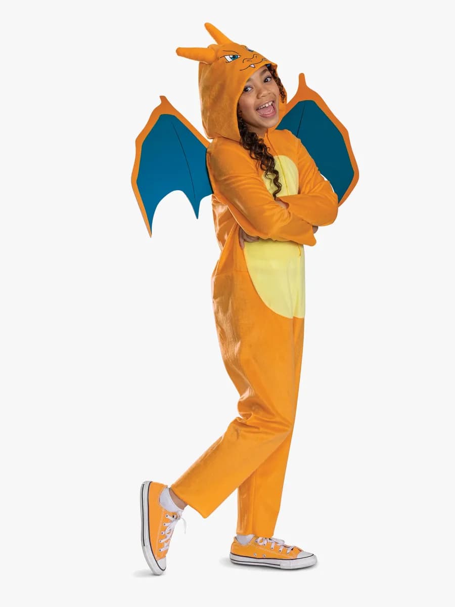 Pokémon Utklädnad med Huva Charizard, 4-6 år