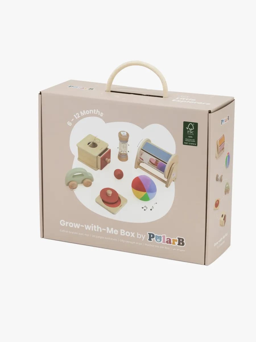 PolarB Grow-with-Me Aktivitetsset Little Explorers 6-12 Mån
