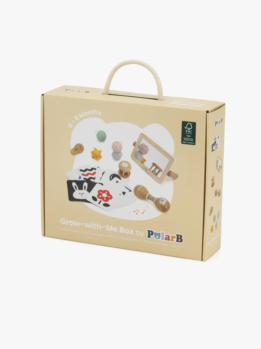 PolarB Grow-with-Me Aktivitetsset Sensory Seekers 0-6 Mån