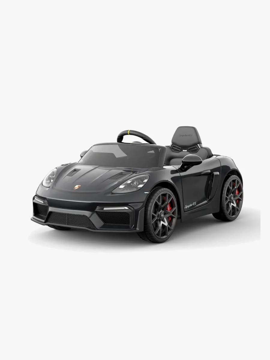 Porsche Spyder 718 RS Elbil, Svart