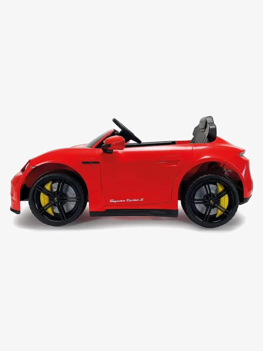 Porsche Taycan Elbil 12V, Röd