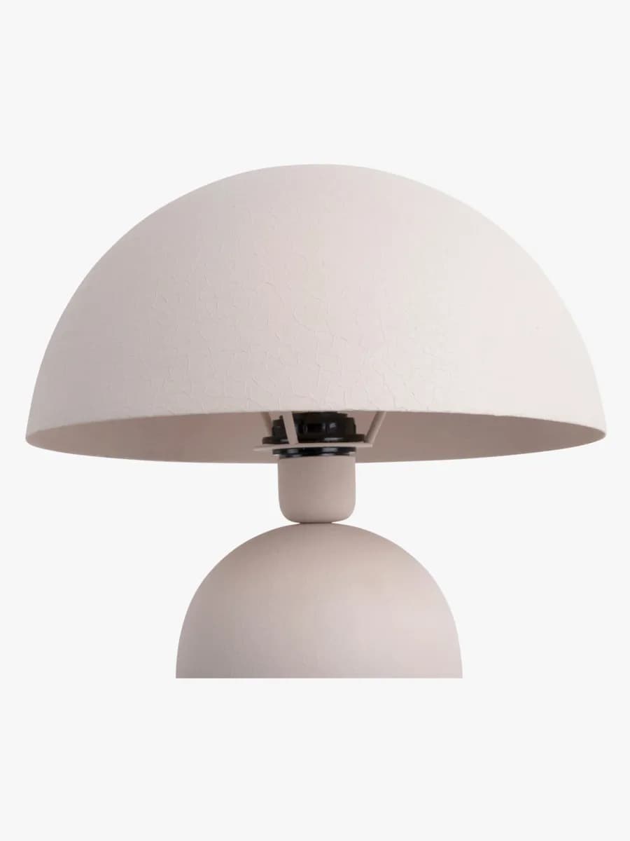 PresentTime Boaz Large Bordslampa, Warm Grey, Barnrum