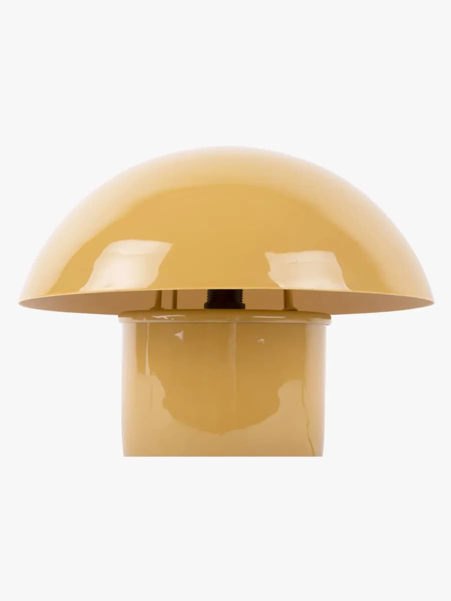 PresentTime Fat Mushroom Bordslampa, Honey Yellow, Barnrum