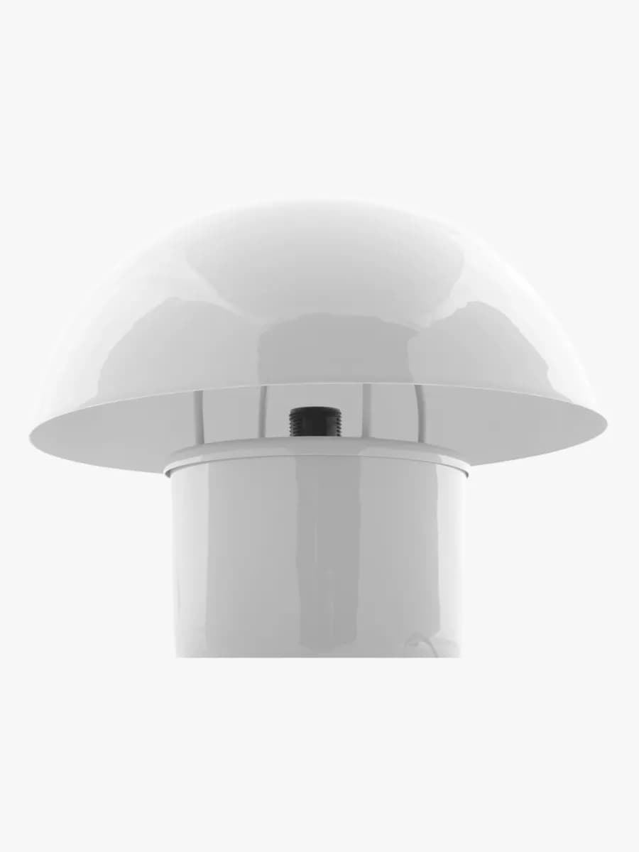 PresentTime Fat Mushroom Bordslampa, White, Barnrum