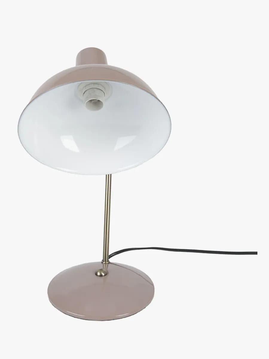 PresentTime Hood Bordslampa, Faded Pink, Barnrum